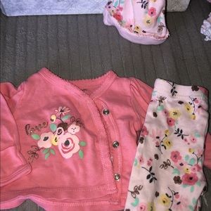 Newborn long sleeve set